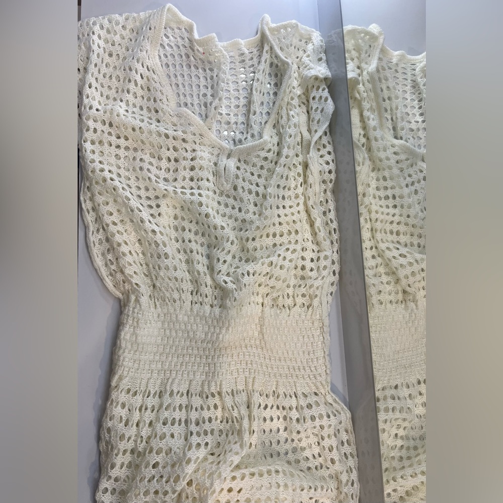 Knotted Bikini Coverup Romper!